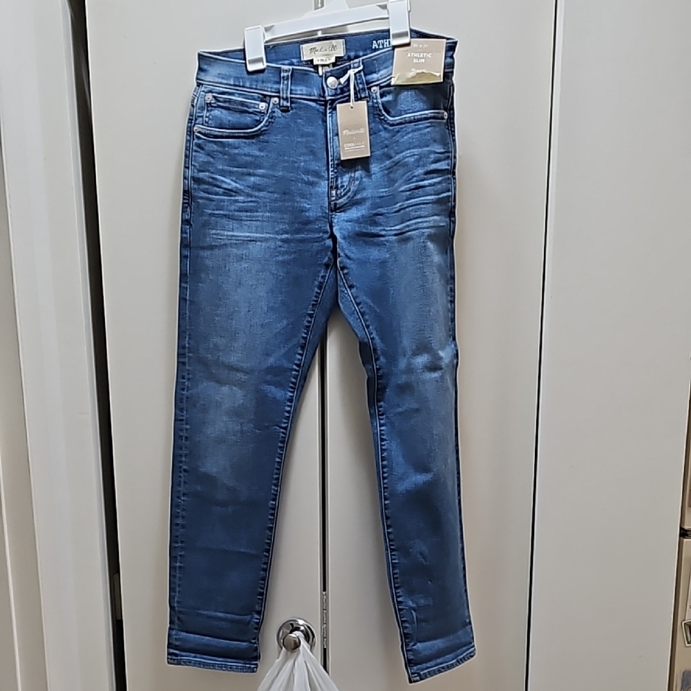 Madewell Athletic Slim Everyday Flex Denim  - 30x30